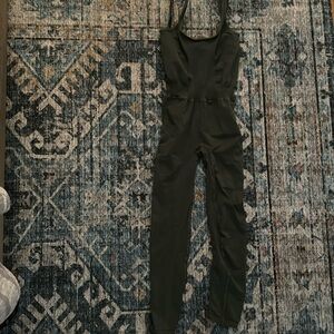 Free people, karma, onesie, olive green, excellent condition worn one time